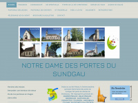 nd-portesdusundgau.fr Webseite Vorschau