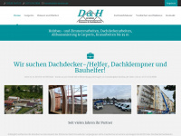 duh-dachbau.de Webseite Vorschau