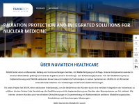 nuviatech-healthcare.com Webseite Vorschau
