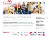 mobilitaet-fuer-alle.org Webseite Vorschau
