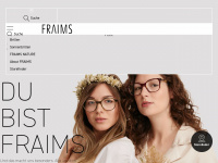 fraims.com Webseite Vorschau