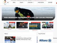 teamdeutschland-paralympics.de Webseite Vorschau