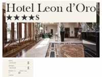 hotelleondoroverona.com Webseite Vorschau