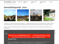 immobilie-jura.ch Webseite Vorschau