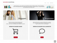 modern-shopping.eu Webseite Vorschau