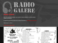 radiogalere.org Webseite Vorschau