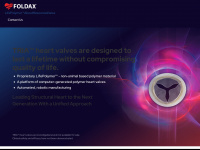 foldax.com Webseite Vorschau