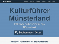 kulturführer-münsterland.de Webseite Vorschau