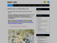 mausbiber.net Webseite Vorschau