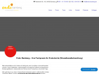 endo-bamberg.de Webseite Vorschau