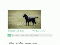 blackthorn-vinwood.com Webseite Vorschau