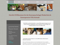 katzenpsychologie-niederrhein.de Webseite Vorschau