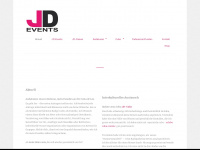 jd-events.ch Webseite Vorschau