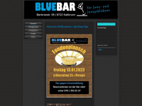 bluebar-kaltbrunn.ch Webseite Vorschau