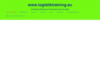 logistiktraining.eu Webseite Vorschau