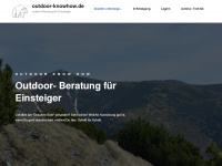 outdoor-knowhow.de Webseite Vorschau