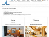 hotelcrystal.ch Webseite Vorschau