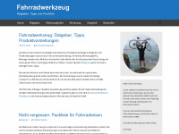 fahrradwerkzeug-infos.de Webseite Vorschau