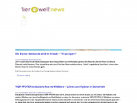 tierwelt.news Webseite Vorschau