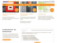 enco-brandschutz.de Webseite Vorschau