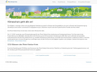 klimaschutz-rnk.de Webseite Vorschau