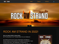 rock-am-strand.de Webseite Vorschau