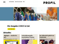 profil-online.ch Webseite Vorschau