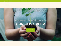 christina-kulp.de Webseite Vorschau