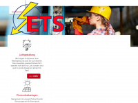 ets-elektrik.at Webseite Vorschau