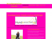 hundepension-ostalb.com Webseite Vorschau