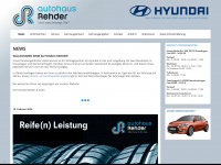 autohaus-rehder.com Webseite Vorschau