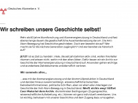 archiv-atomerbe.de Webseite Vorschau