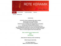 rote-keramik.de Webseite Vorschau