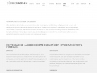 cedricfacchin.com Webseite Vorschau