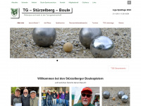 tg-stuerzelberg-boule.de Webseite Vorschau