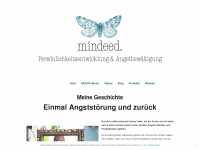 mindeed.de Webseite Vorschau