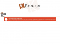 kreuzer-erdbau.at Webseite Vorschau