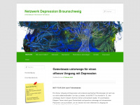 netzwerk-depression-braunschweig.de Webseite Vorschau