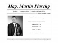 plaschg.at Webseite Vorschau