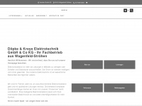 doepke-elektrotechnik.de Webseite Vorschau