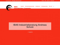 ibas-industrieberatung.de Webseite Vorschau