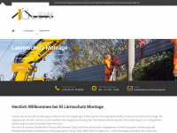 laermschutzmontage.de Webseite Vorschau
