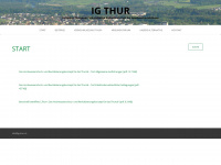 ig-thur.ch Webseite Vorschau