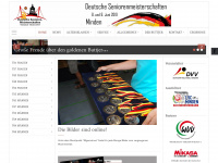 seniorenmeisterschaft2019.de Webseite Vorschau