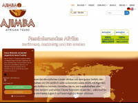 ajimba.com Webseite Vorschau