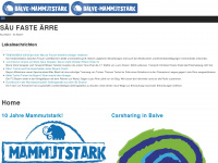 mammutstark.de Webseite Vorschau
