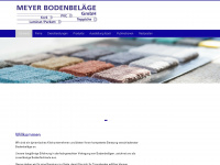 boden-meyer.ch Webseite Vorschau