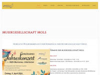 mg-mols.ch Webseite Vorschau
