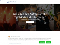 musikersuche.net Webseite Vorschau