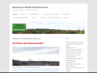 windkraft-buechenbronn.de Webseite Vorschau